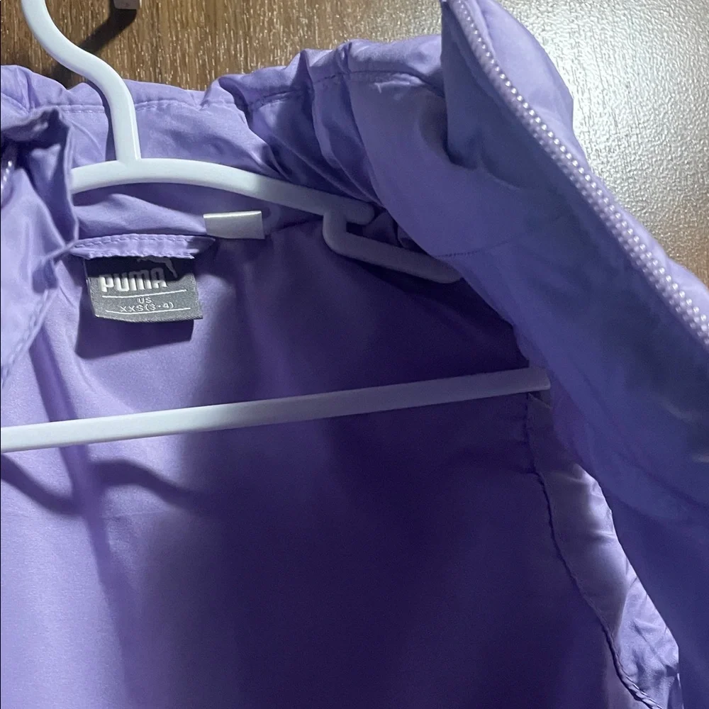 Puma Kids Lavender Puffer Vest
